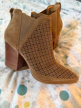 Marc Fisher suede booties
